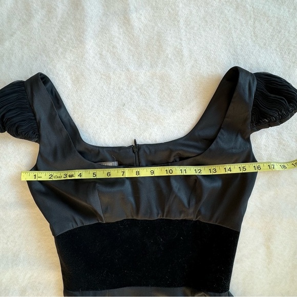 Vintage Louis Verdad Knee High Cocktail Dress Black Silk Size XS - Picture 9 of 14